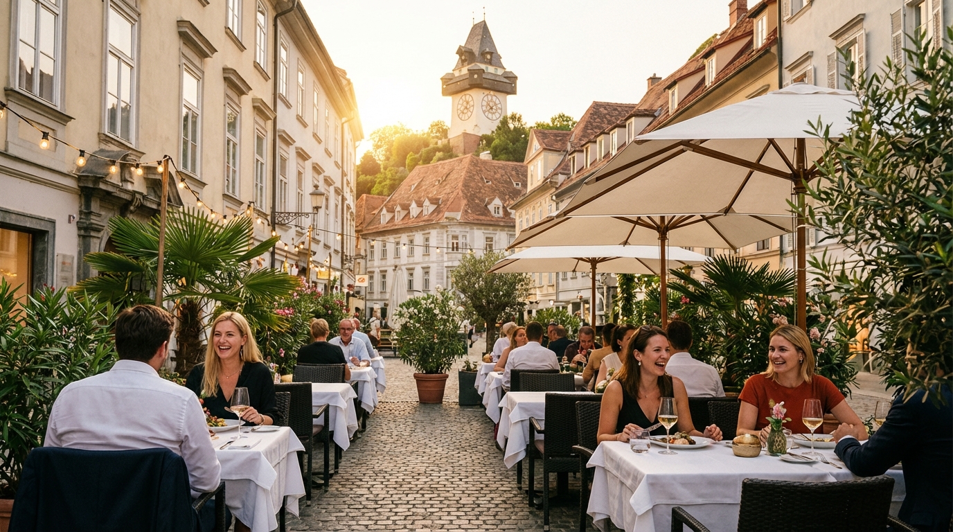 Gastronomie in Graz 2026 - Trends, Auszeichnungen und die GenussHauptstadt