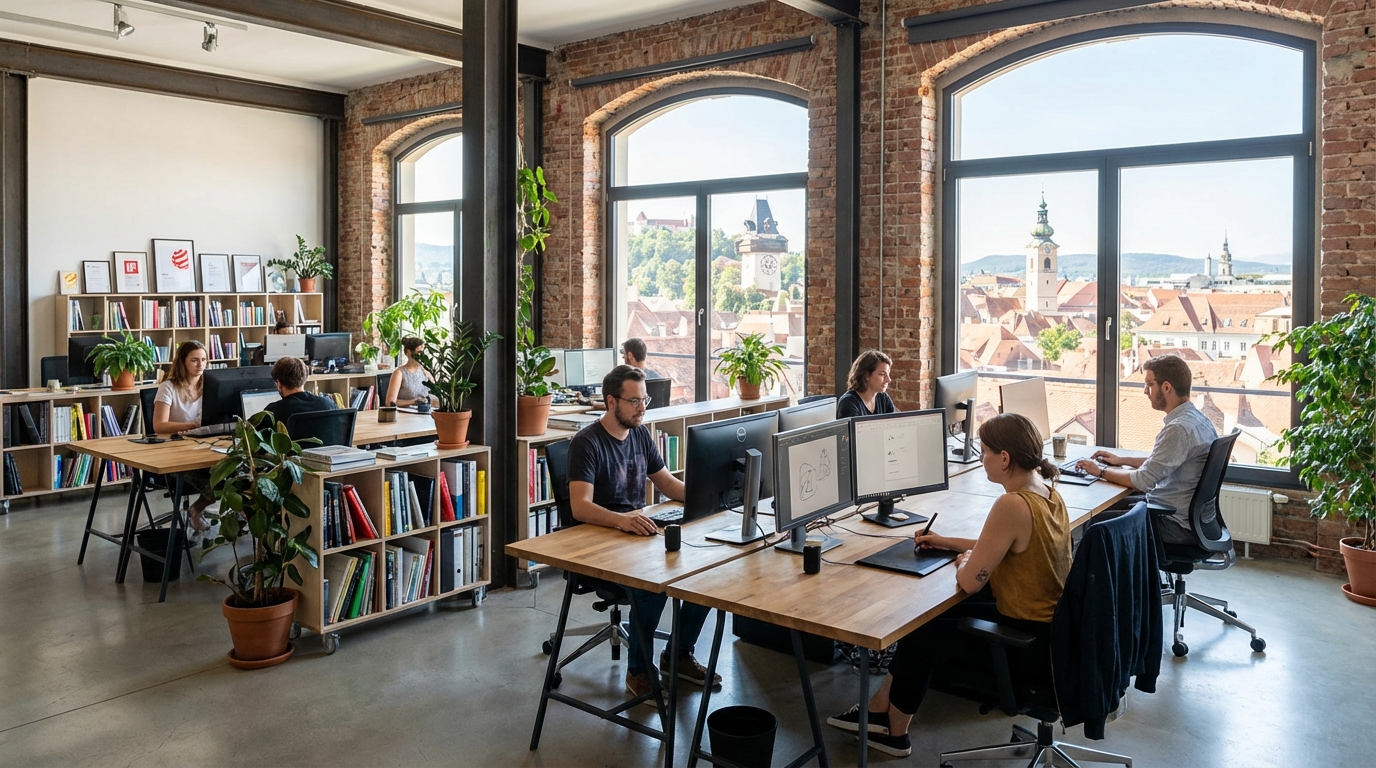 Kreativwirtschaft in Graz - 8.900 Unternehmen und 2,6 Milliarden Euro Umsatz
