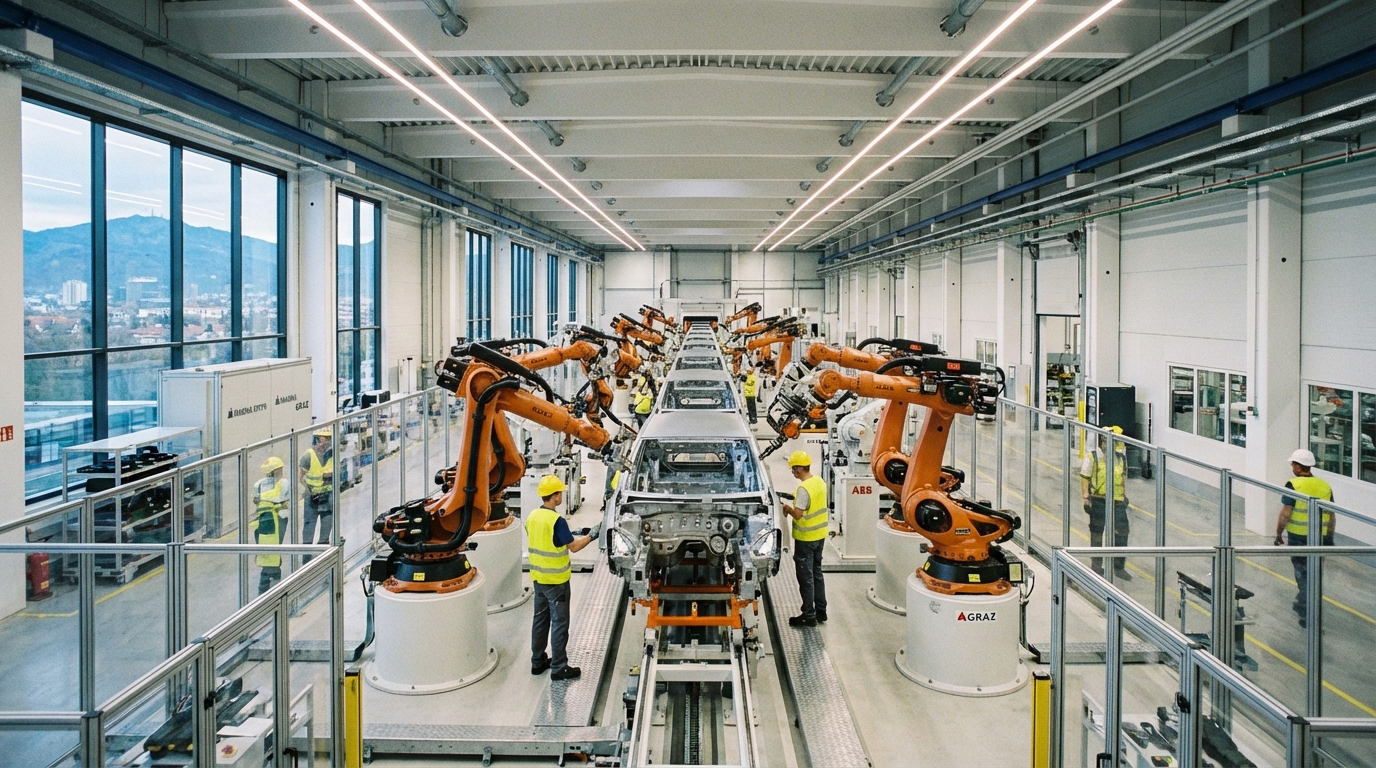 Magna Steyr Graz - Europas führender Auftragsfertiger im Wandel der Automobilindustrie