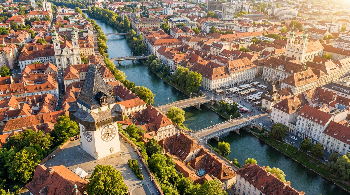Städtetourismus Graz 2026 - Rekordnächtigungen trotz sinkender Auslastung