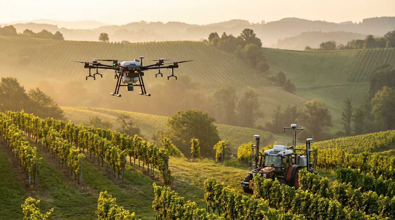 Smart Farming in der Steiermark - Drohnen, Sensoren und KI in der Landwirtschaft